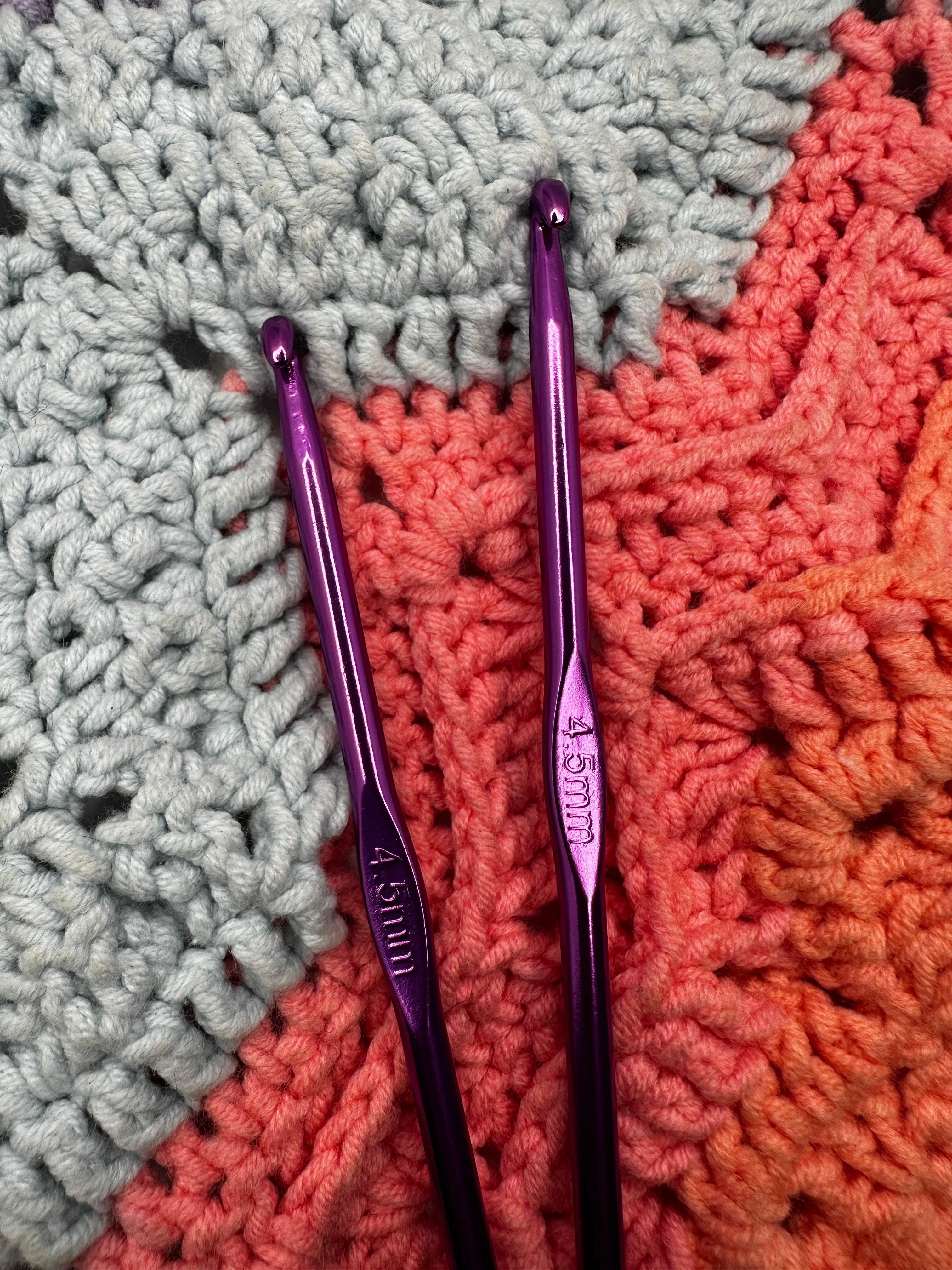Individual Aluminum Crochet Hook