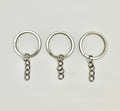ROUND KEYRINGS - 25 PCS