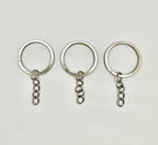 Round Keyrings - 25 pcs