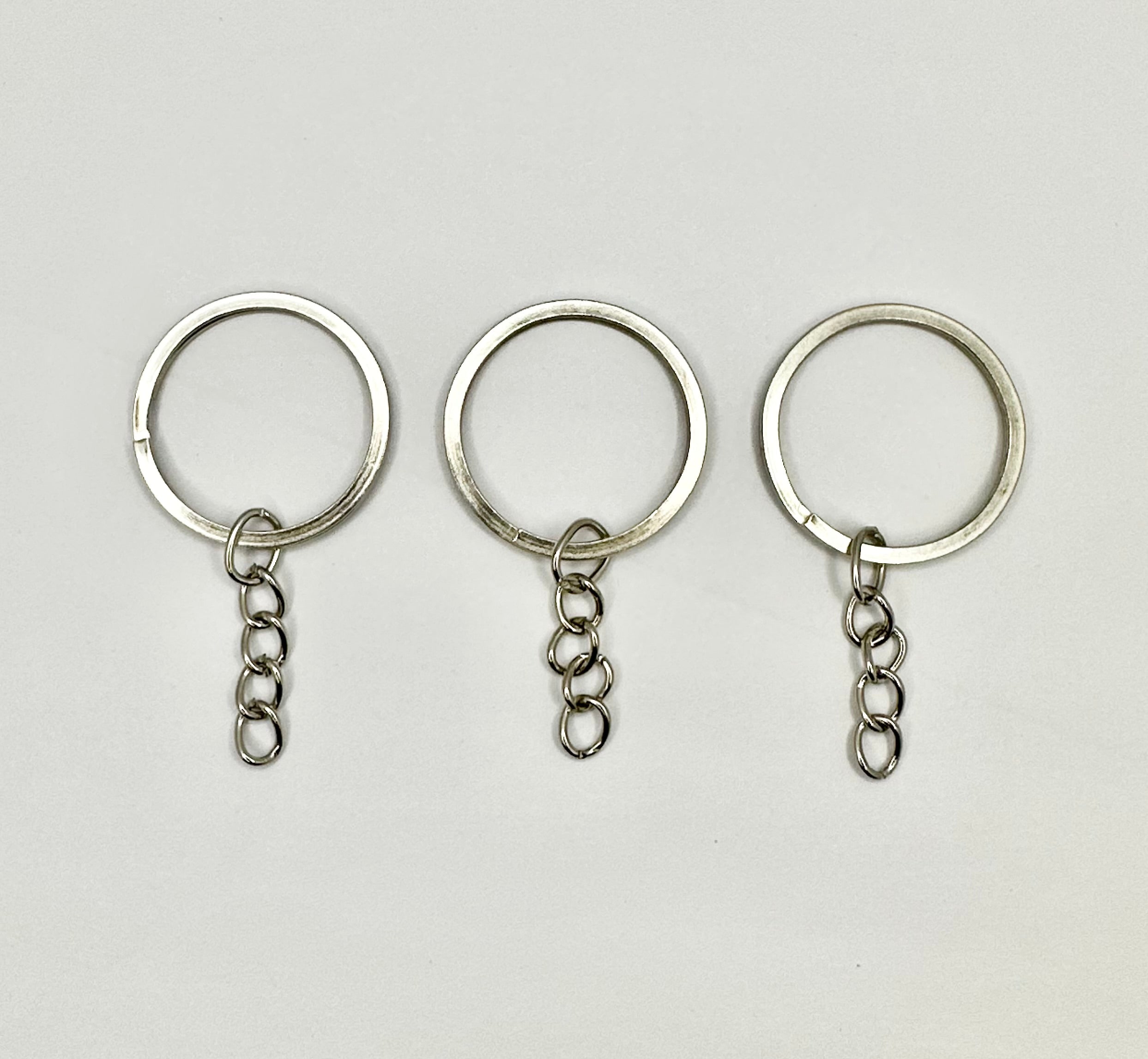 Round Keyrings - 25 pcs