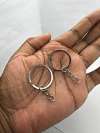 Round Keyrings - 25 pcs