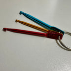 CROCHET HOOK KEYCHAIN